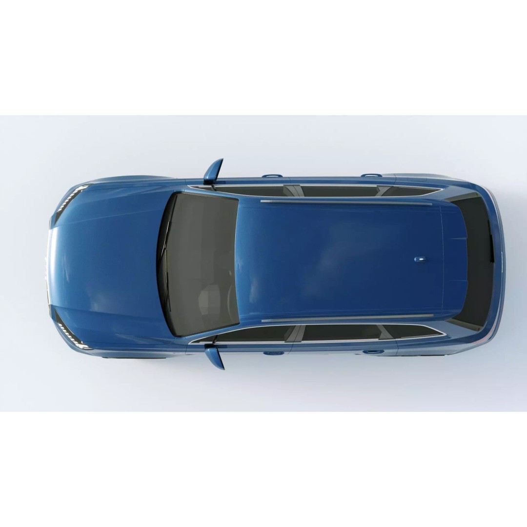 Audi Q7 2020 3D Model – High Poly Game-Ready Vehicle, FBX, Blender - View 16