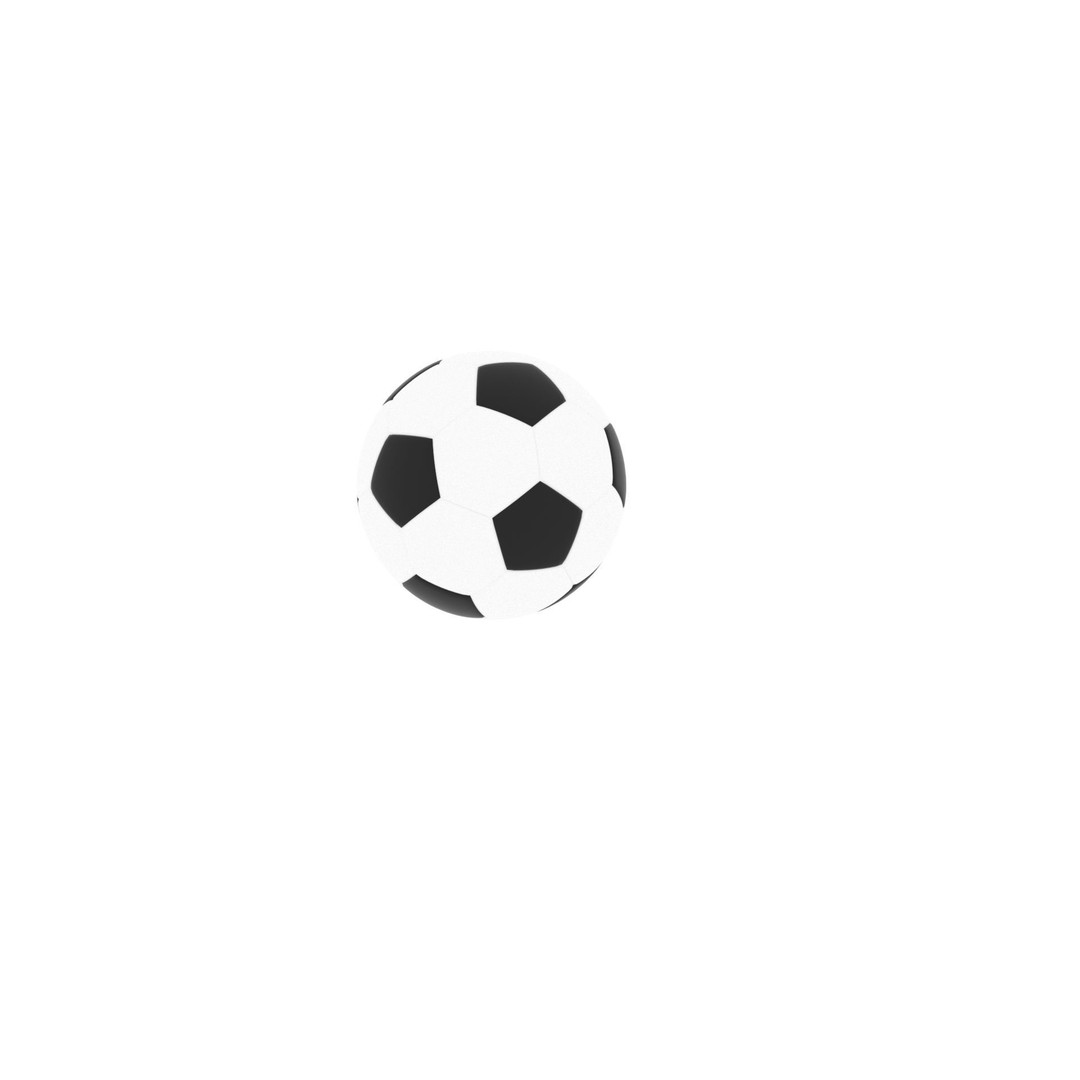Soccer Ball 3D Model – High Quality Textured Game Asset, OBJ, FBX - View 10