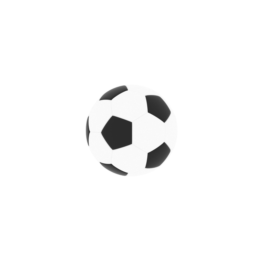 Soccer Ball 3D Model – High Quality Textured Game Asset, OBJ, FBX - View 11