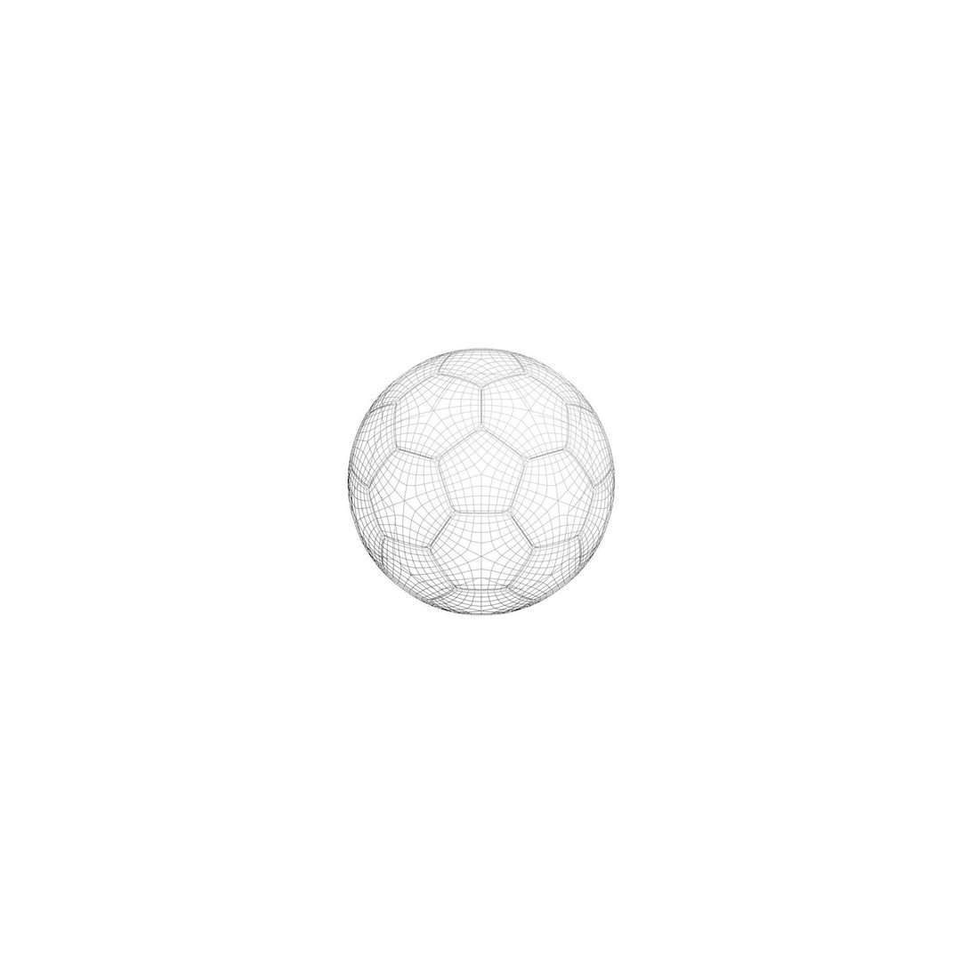 Soccer Ball 3D Model – High Quality Textured Game Asset, OBJ, FBX - View 15