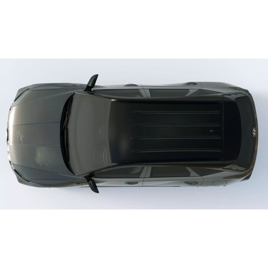 Hyundai Tucson 2021 3D Model – Detailed SUV Asset, FBX, Blender, Game Ready - View 16