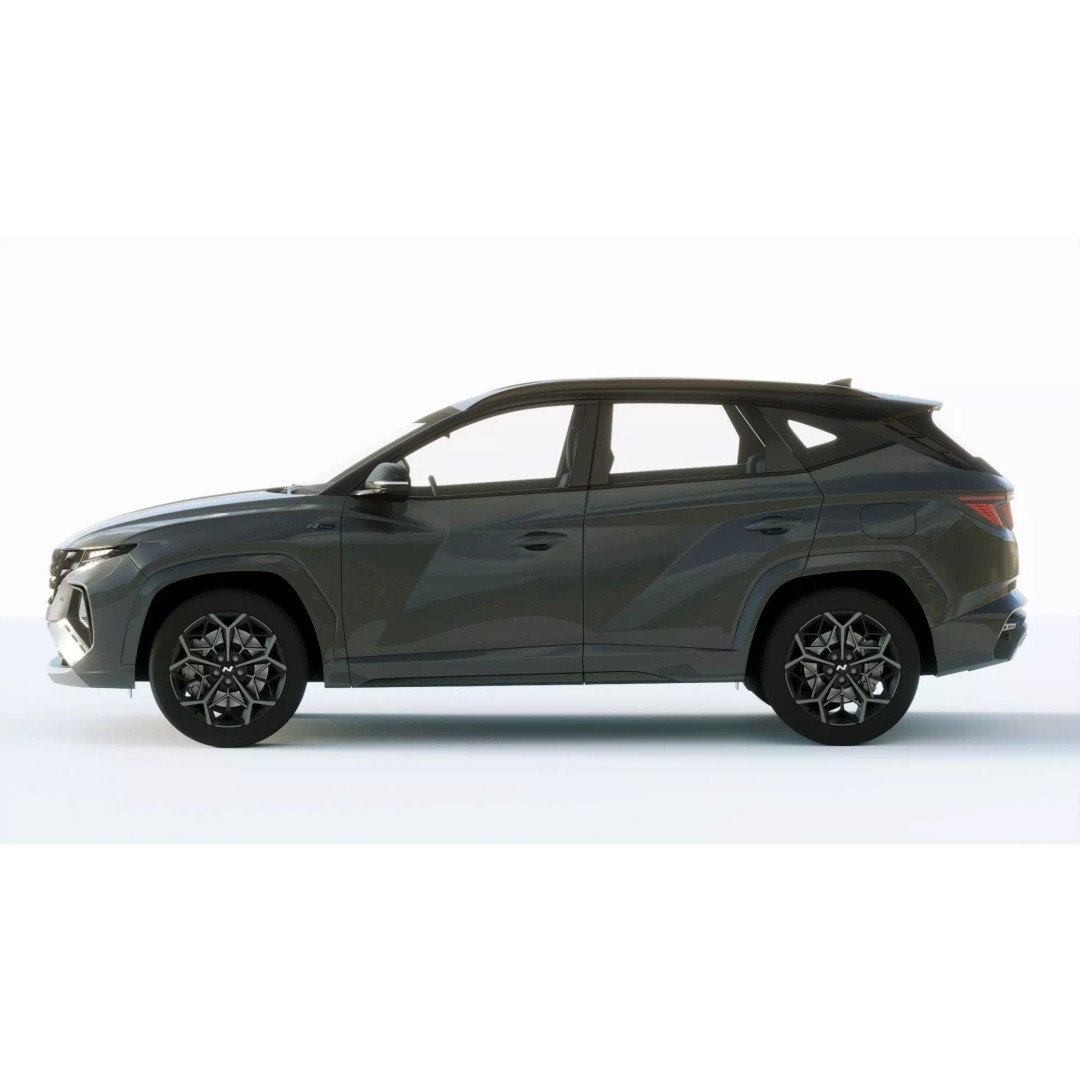 Hyundai Tucson 2021 3D Model – Detailed SUV Asset, FBX, Blender, Game Ready - View 4