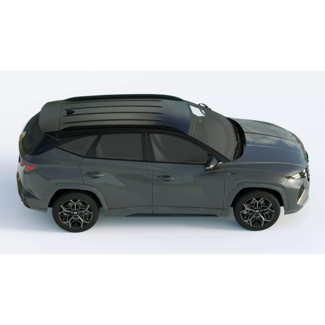 Hyundai Tucson 2021 3D Model – Detailed SUV Asset, FBX, Blender, Game Ready - View 7