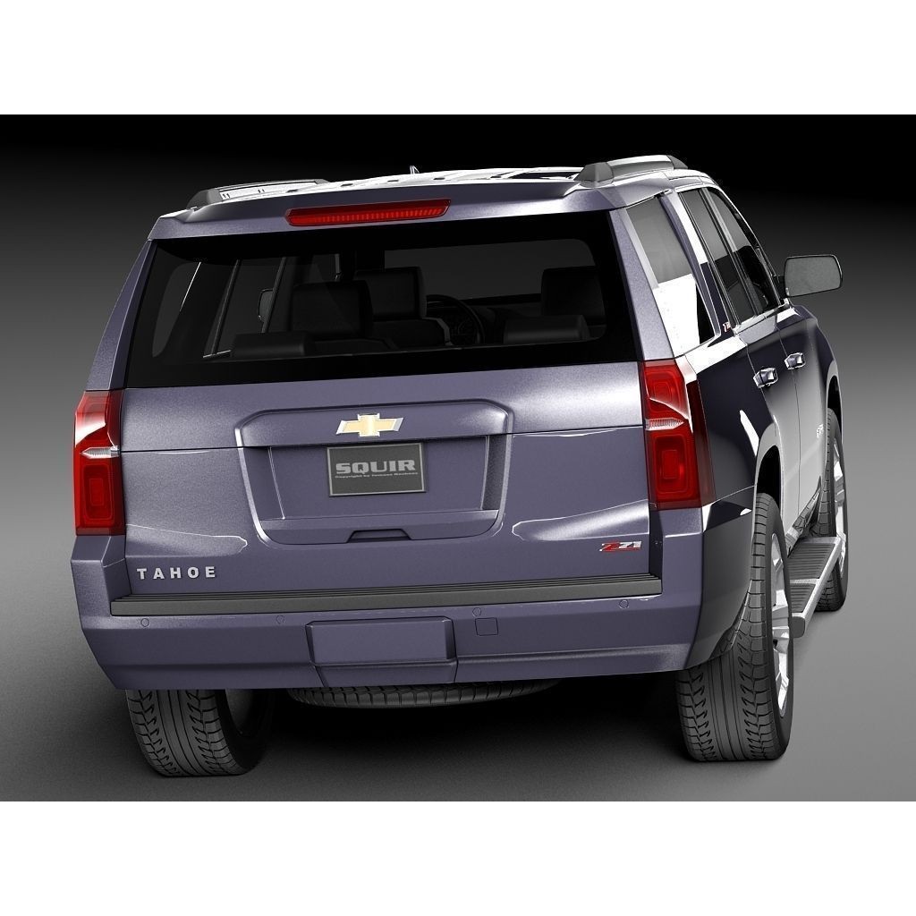 Chevrolet Tahoe Z71 2015 3D Model – High Poly SUV Asset, FBX, PBR - View 10