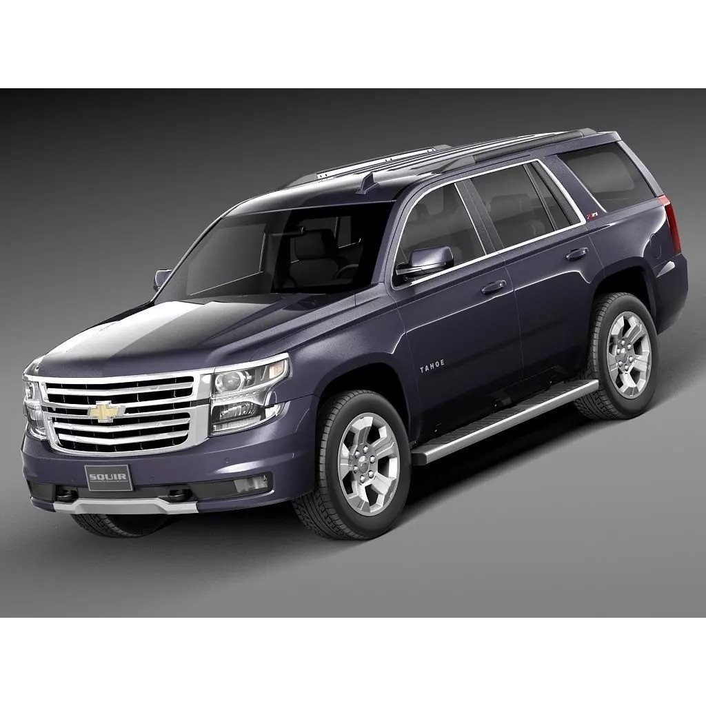Chevrolet Tahoe Z71 2015 3D Model – High Poly SUV Asset, FBX, PBR - View 2