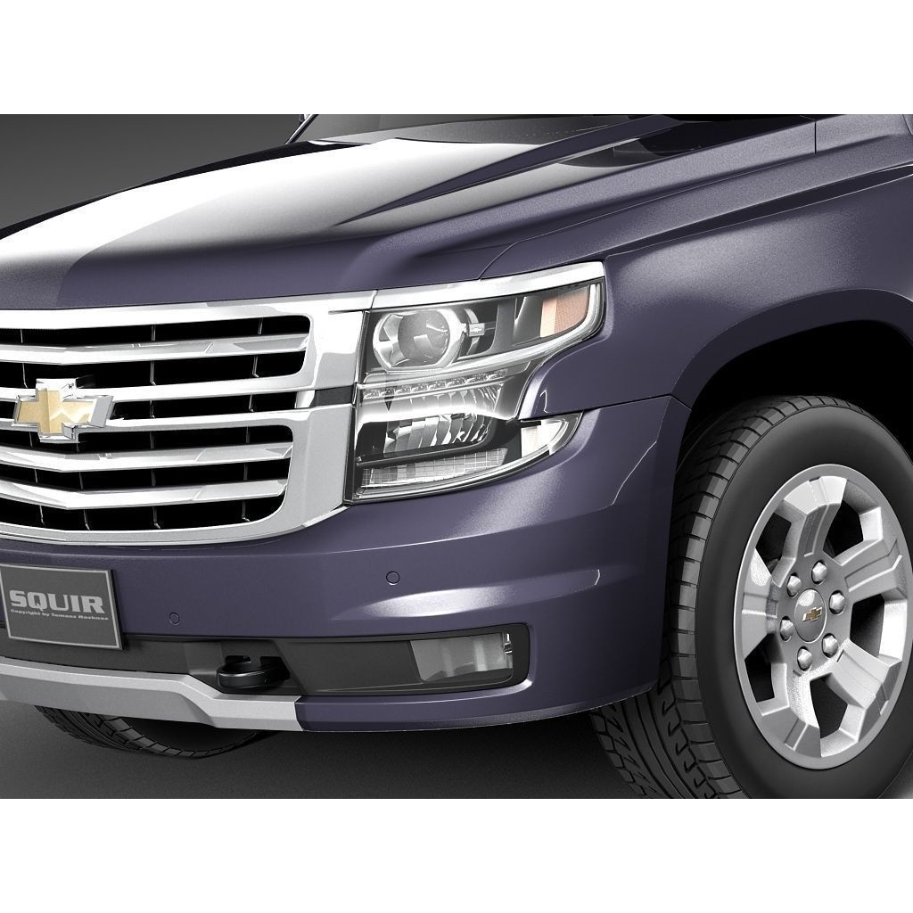 Chevrolet Tahoe Z71 2015 3D Model – High Poly SUV Asset, FBX, PBR - View 5