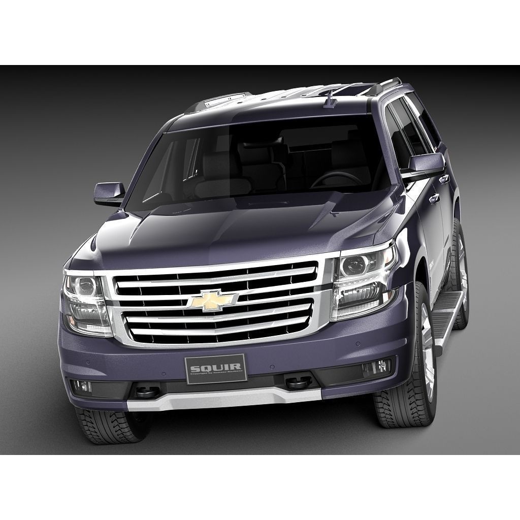Chevrolet Tahoe Z71 2015 3D Model – High Poly SUV Asset, FBX, PBR - View 6