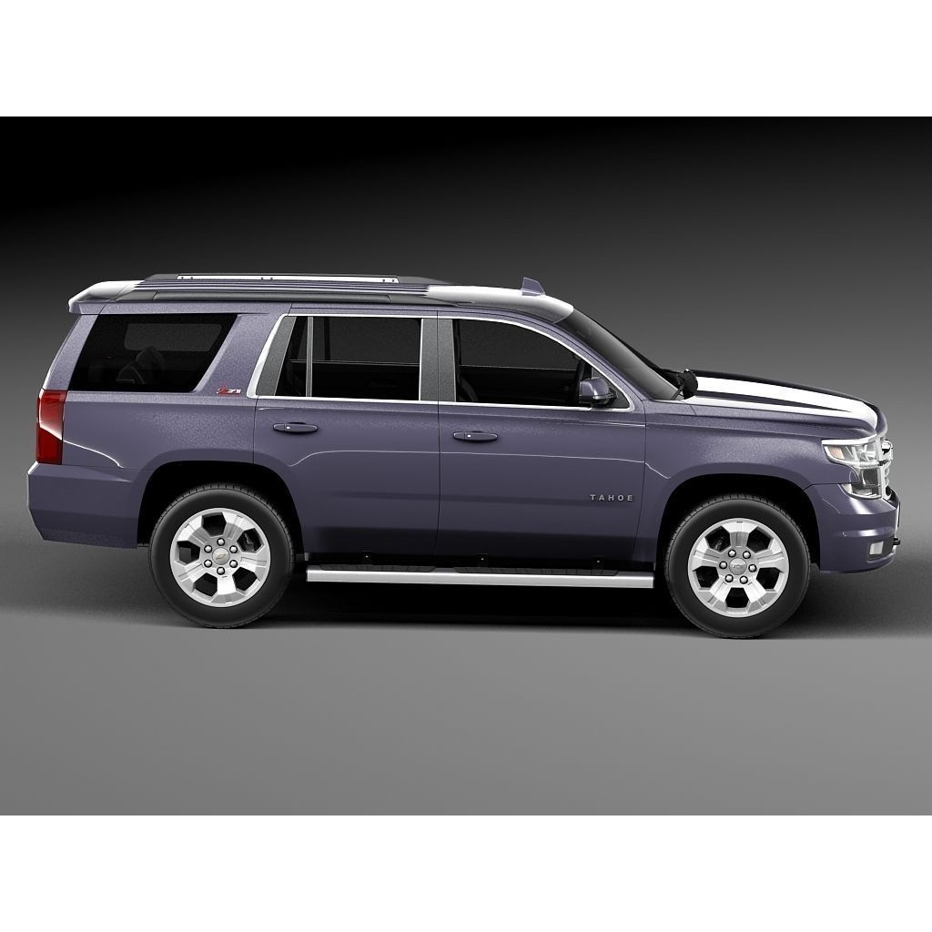 Chevrolet Tahoe Z71 2015 3D Model – High Poly SUV Asset, FBX, PBR - View 8