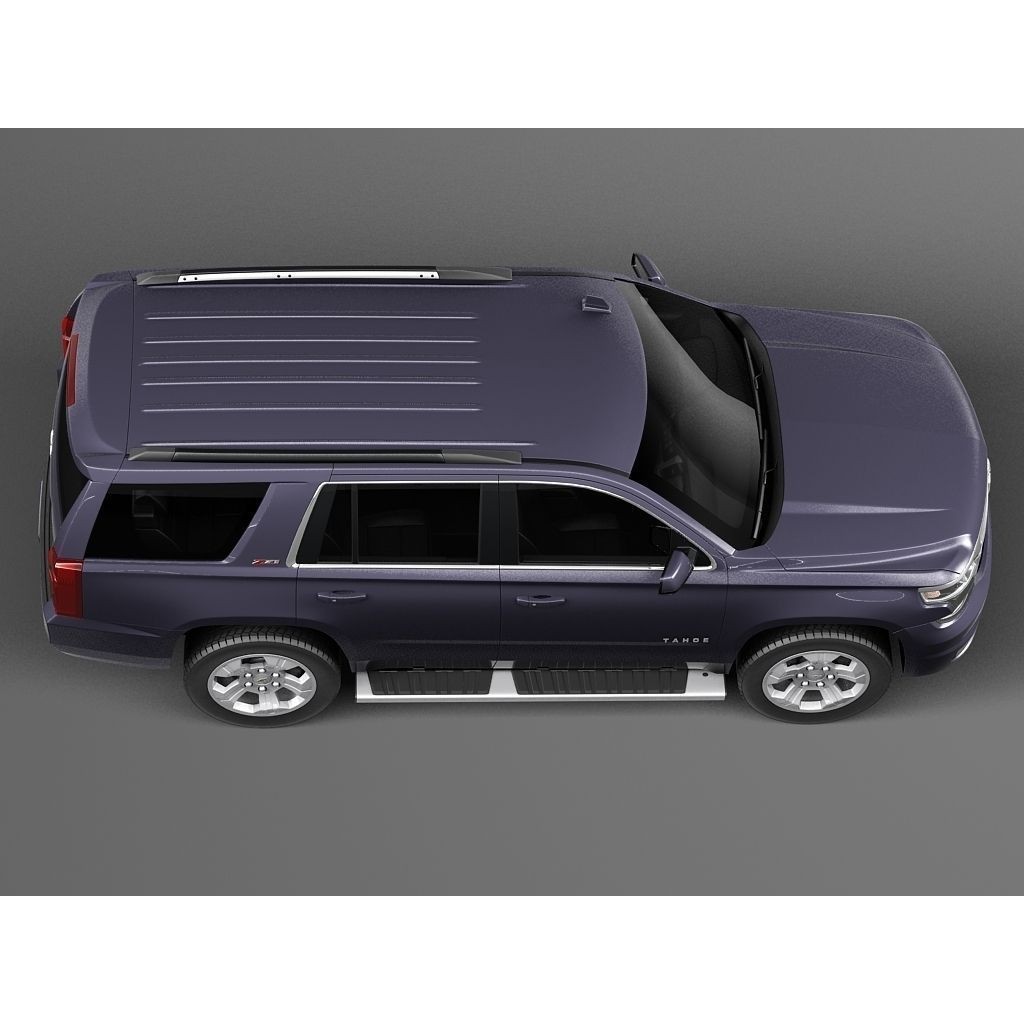 Chevrolet Tahoe Z71 2015 3D Model – High Poly SUV Asset, FBX, PBR - View 9