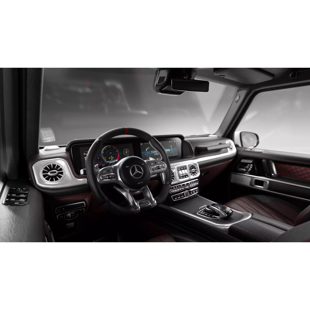 Mercedes Benz G Class AMG 63 3D Model – Low Poly PBR Game Asset, FBX, OBJ - View 14