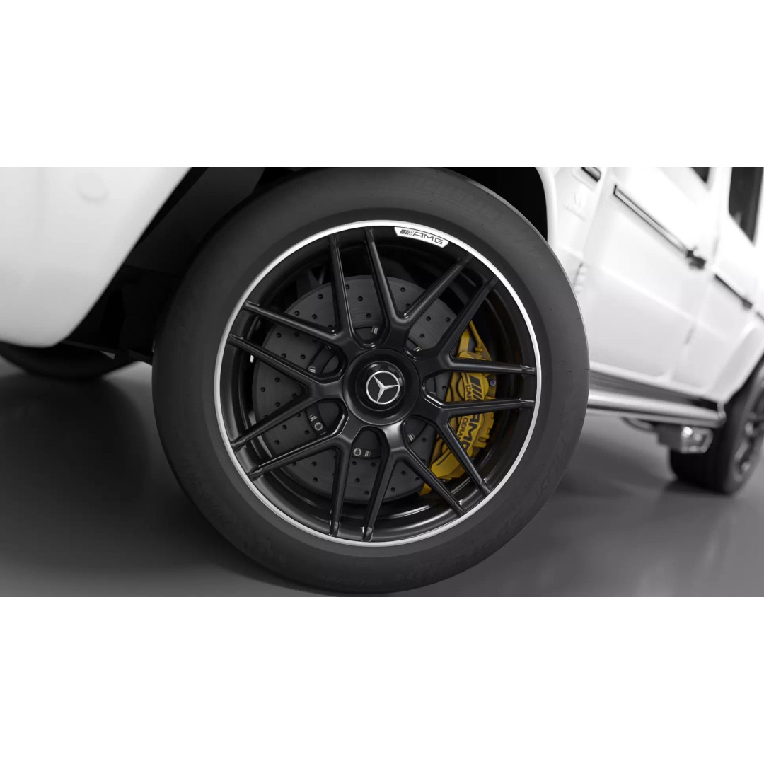 Mercedes Benz G Class AMG 63 3D Model – Low Poly PBR Game Asset, FBX, OBJ - View 16