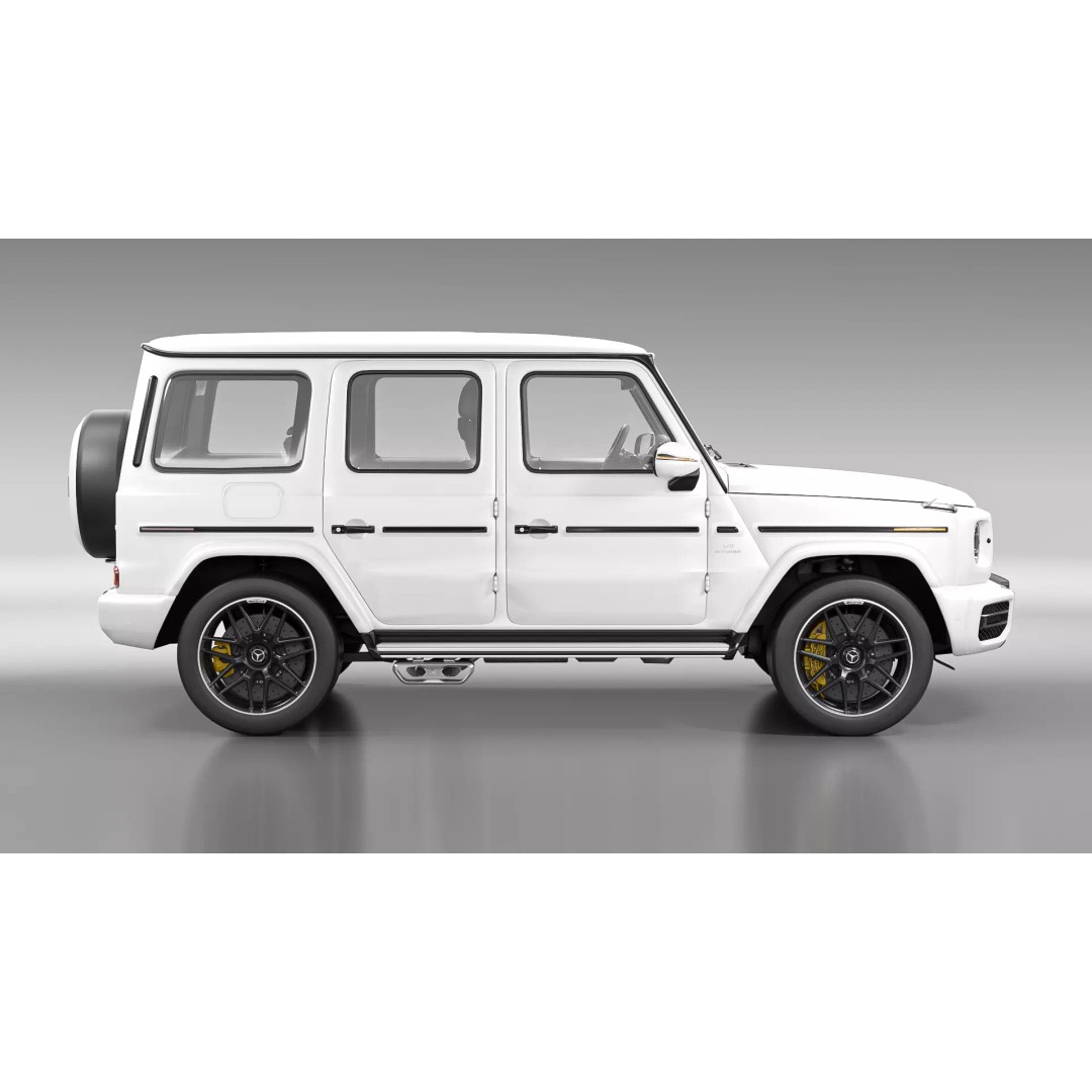 Mercedes Benz G Class AMG 63 3D Model – Low Poly PBR Game Asset, FBX, OBJ - View 20