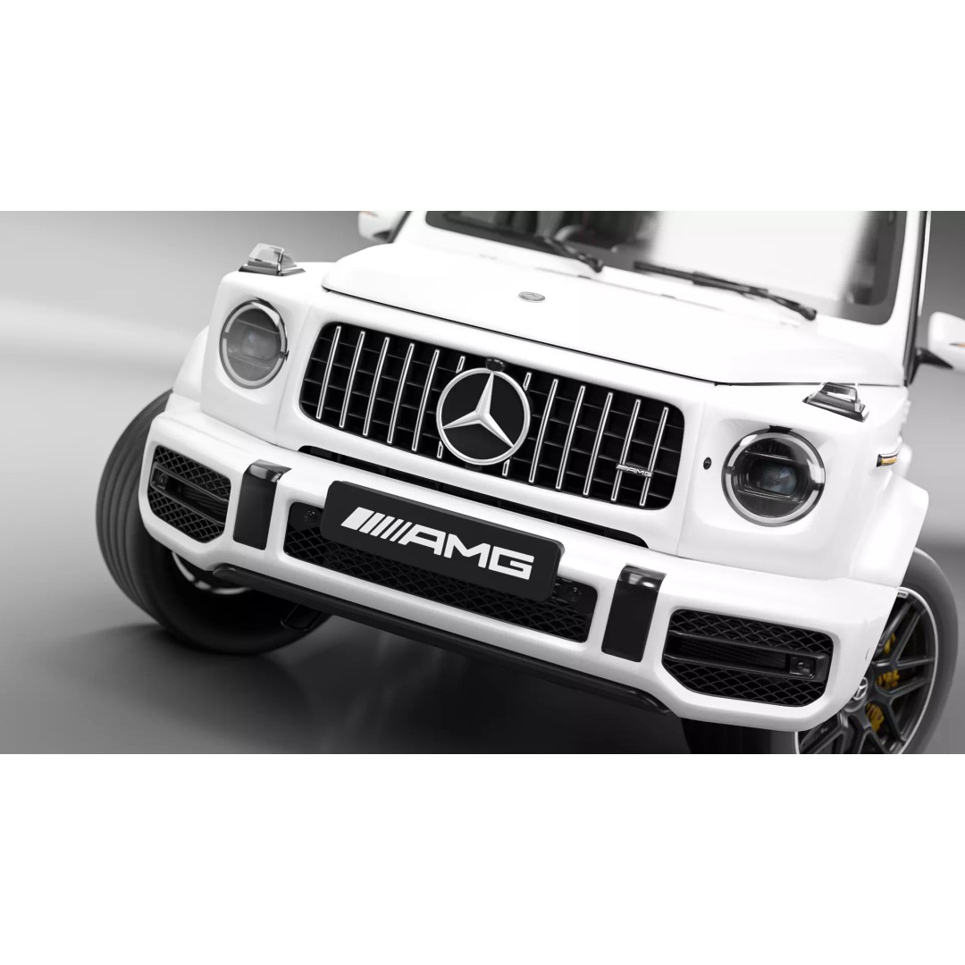 Mercedes Benz G Class AMG 63 3D Model – Low Poly PBR Game Asset, FBX, OBJ - View 8