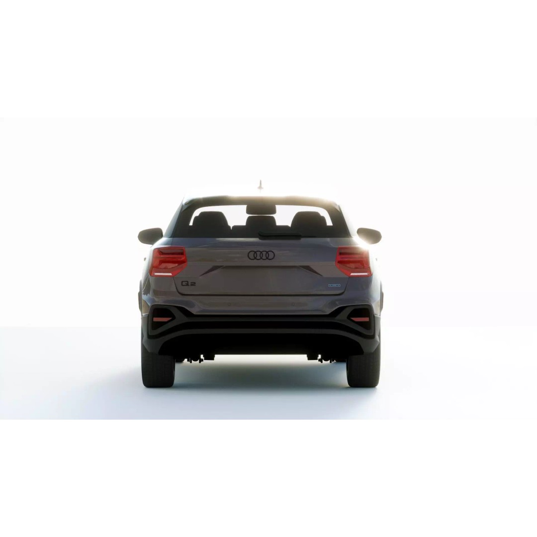 Audi Q2 S 2021 3D Model – High Poly Car Asset, FBX, PBR Textures - View 10