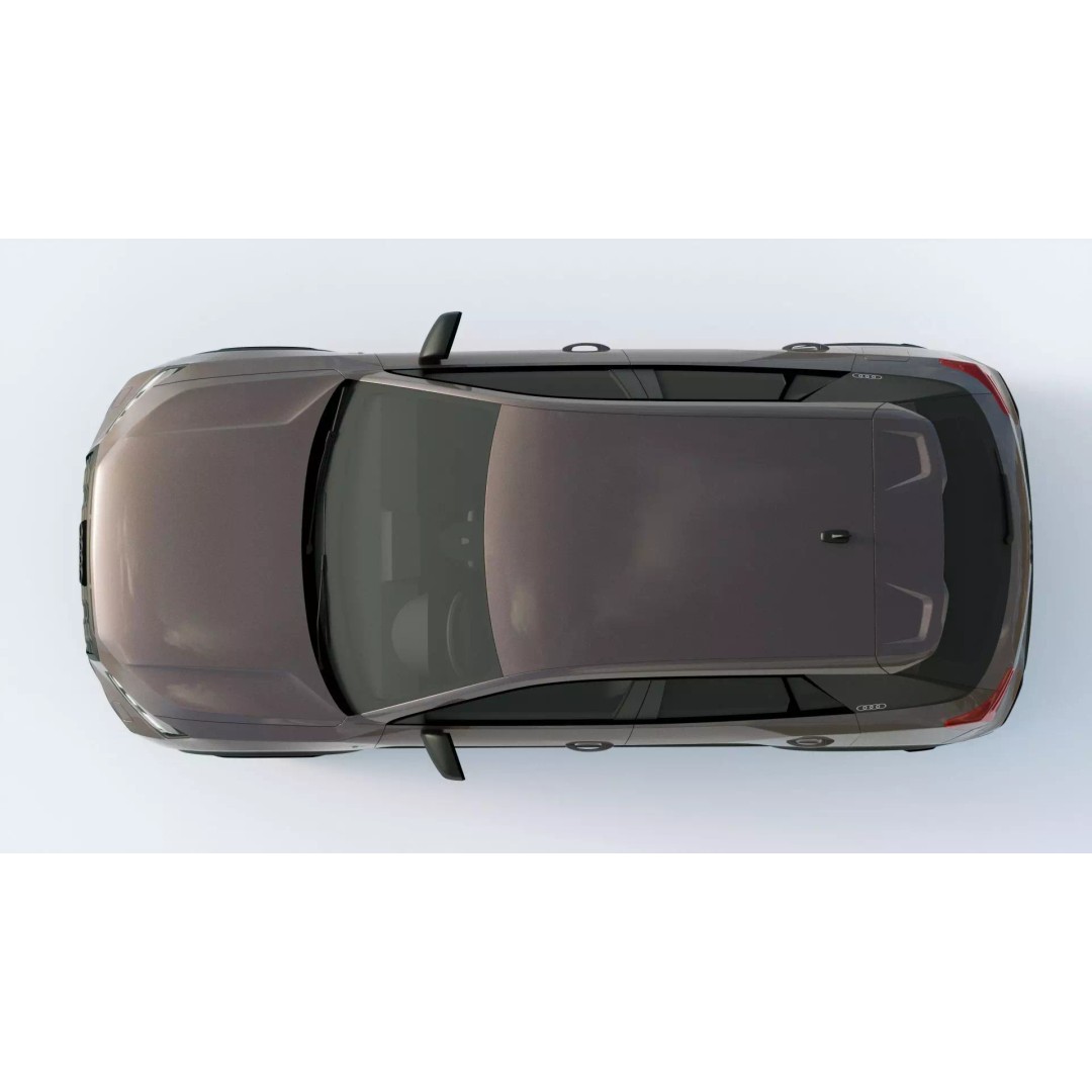 Audi Q2 S 2021 3D Model – High Poly Car Asset, FBX, PBR Textures - View 16