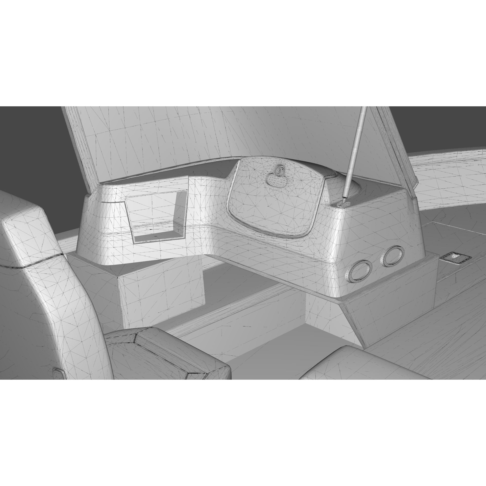 Lowe Fishing Machine 1775 WT - Low-Poly Game-Ready 3D Model - View 29