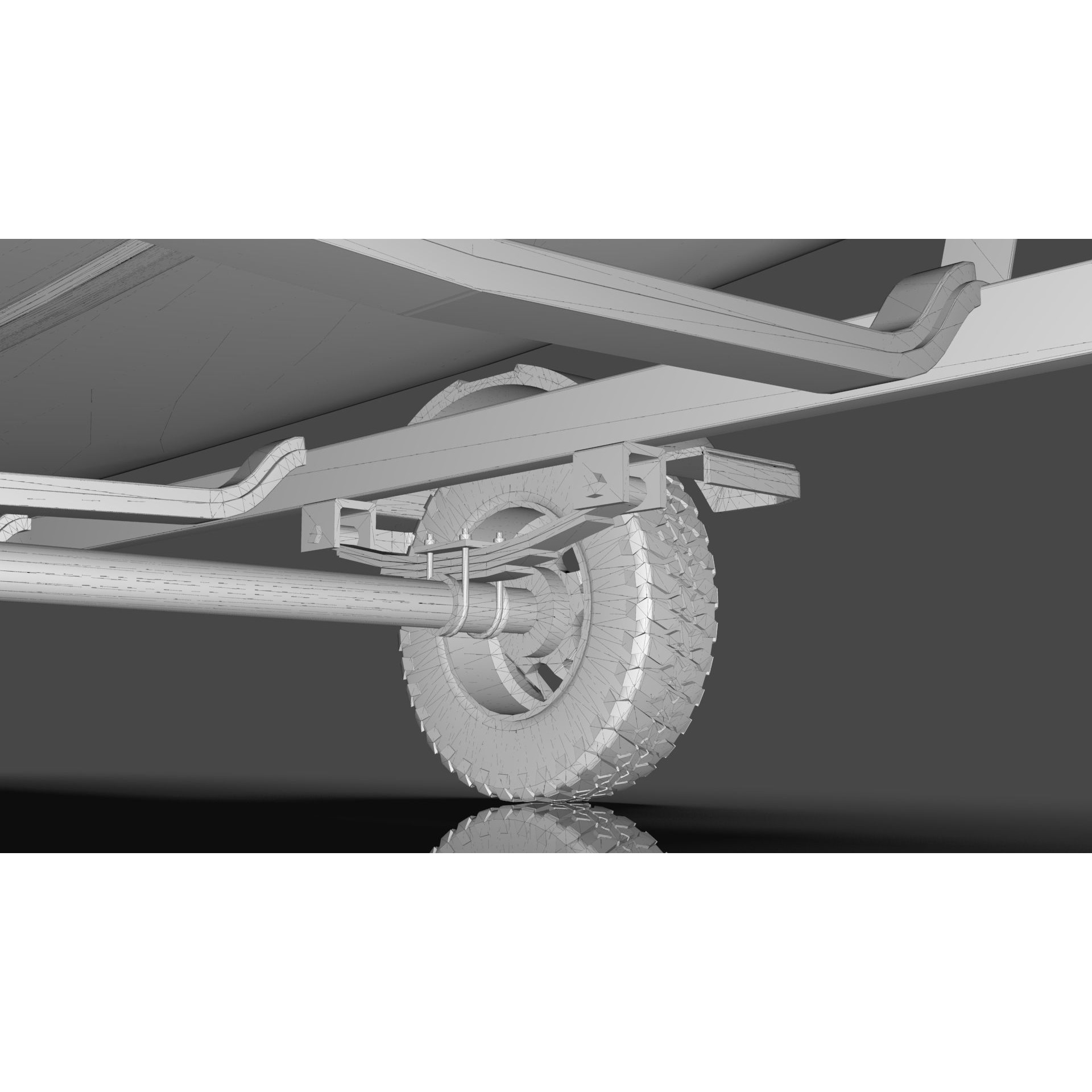 Lowe Fishing Machine 1775 WT - Low-Poly Game-Ready 3D Model - View 36