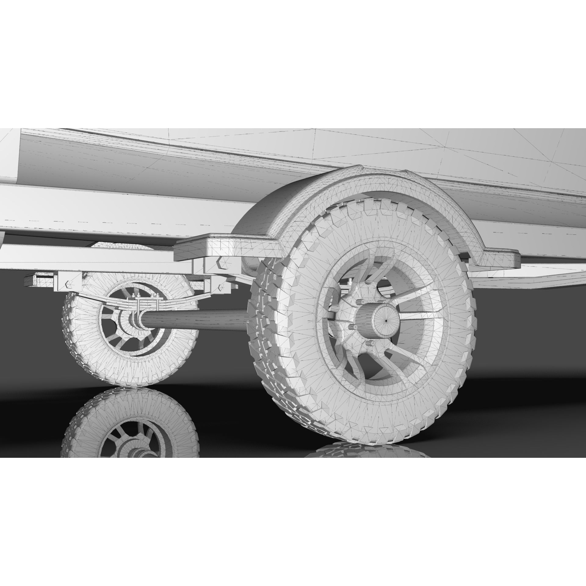 Lowe Fishing Machine 1775 WT - Low-Poly Game-Ready 3D Model - View 44