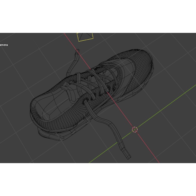 Athletic Shoe S1 3D Model – Low Poly Game Asset, PBR Textures - View 8
