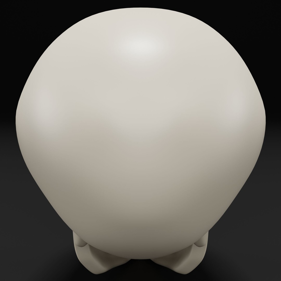 Human Skull 3D Model – Highly Detailed PBR Asset for Blender - View 6