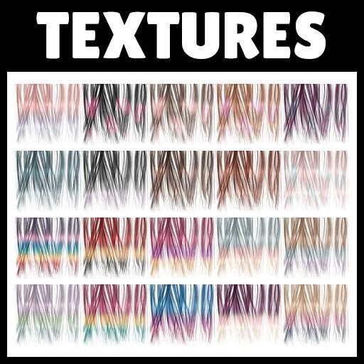 Allure Hair 3D Model – High Poly Hairstyle with Diverse Color Maps - View 9