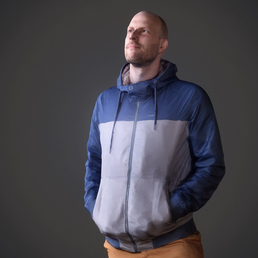 Casual Male Characters 3D Model – Low Poly Game Asset, FBX - View 18