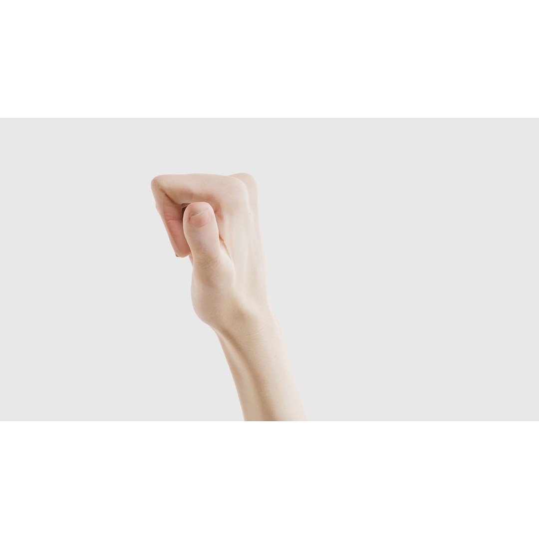 Pointing Hand 3D Model – Low Poly Character, FBX, Blender - View 27