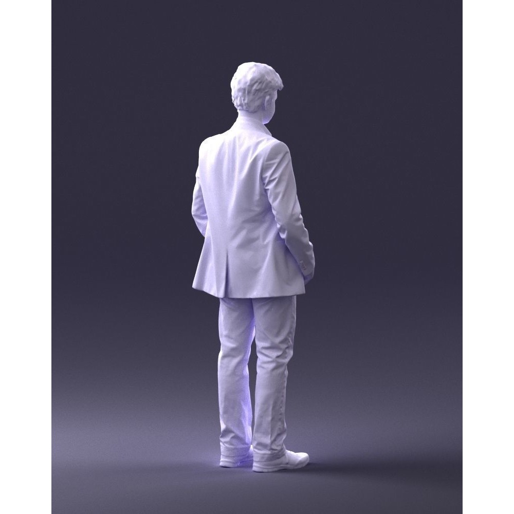 Realistic Teen Boy Character 3D Model – Low Poly Casual Design, FBX - View 18