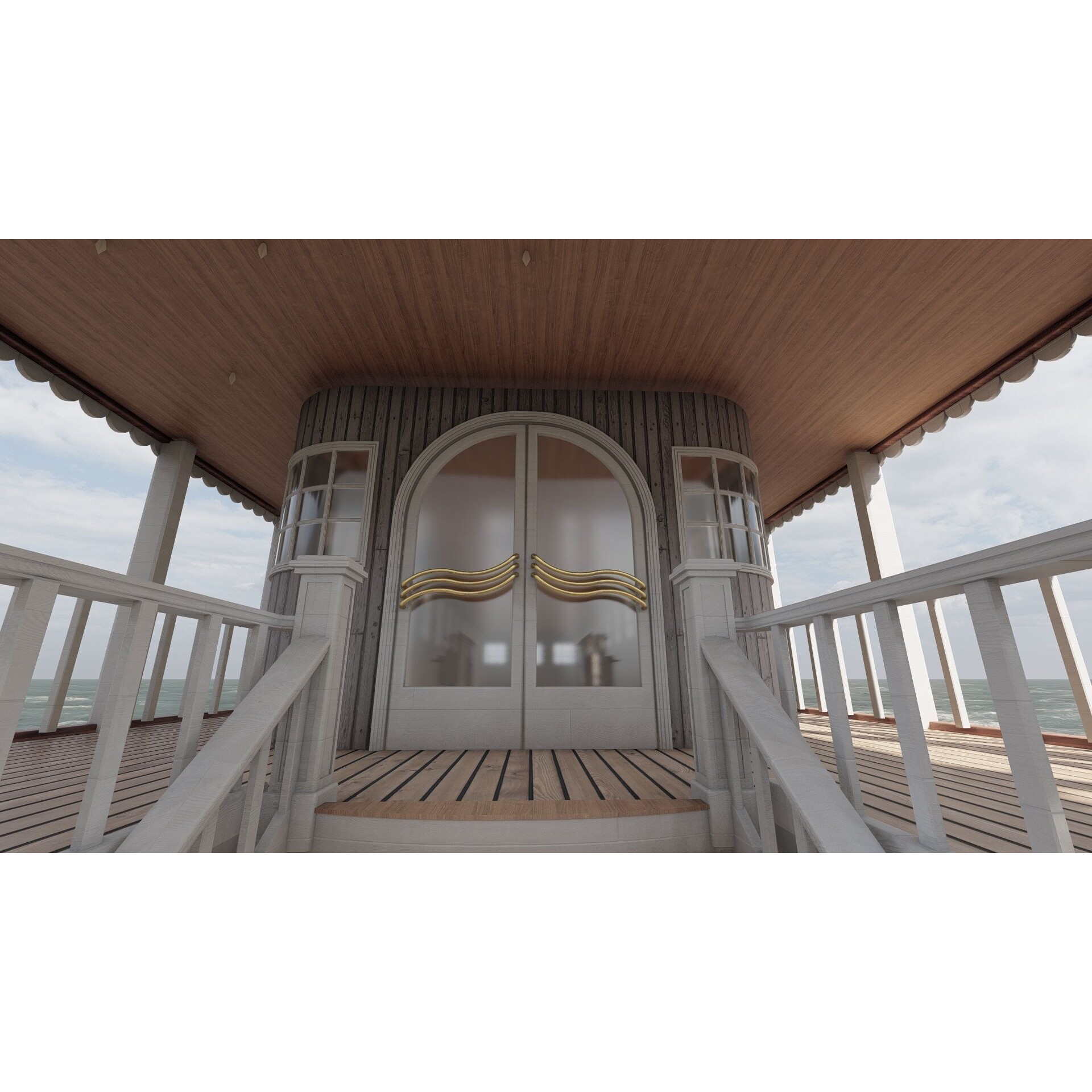 American Steam Ship - Game-Ready 3D Model - View 27