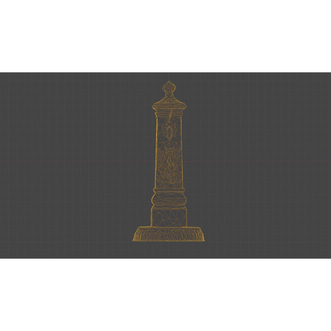 Old Cast Iron Hand Water Pump 3D Model – Low Poly PBR Asset, FBX - View 5