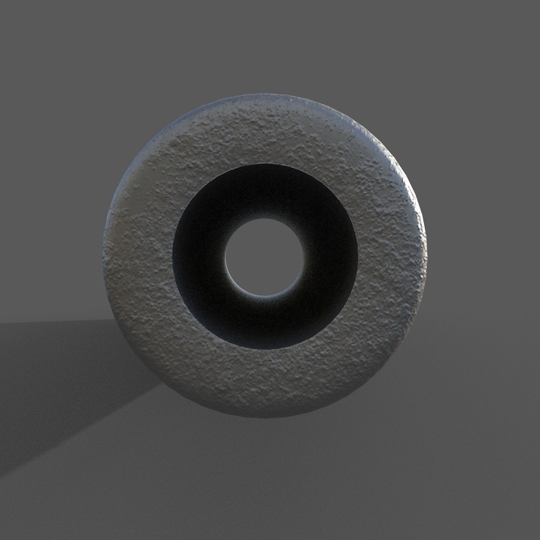 Fire Hose Nozzle 3D Model – Realistic Industrial Tool, PBR Textures - View 14