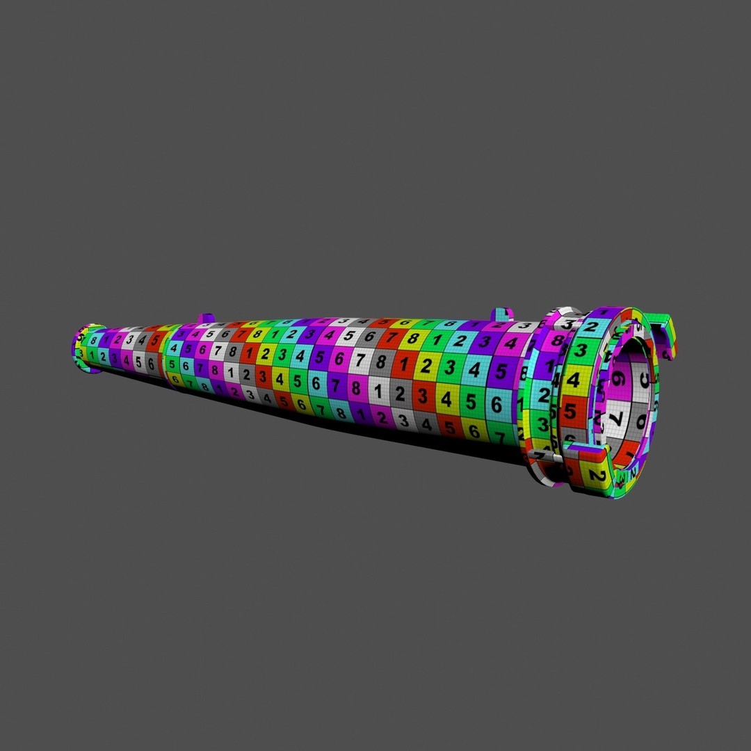 Fire Hose Nozzle 3D Model – Realistic Industrial Tool, PBR Textures - View 18