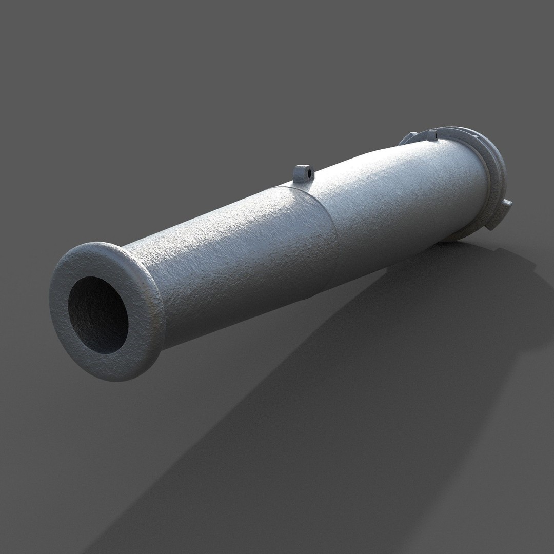 Fire Hose Nozzle 3D Model – Realistic Industrial Tool, PBR Textures - View 9