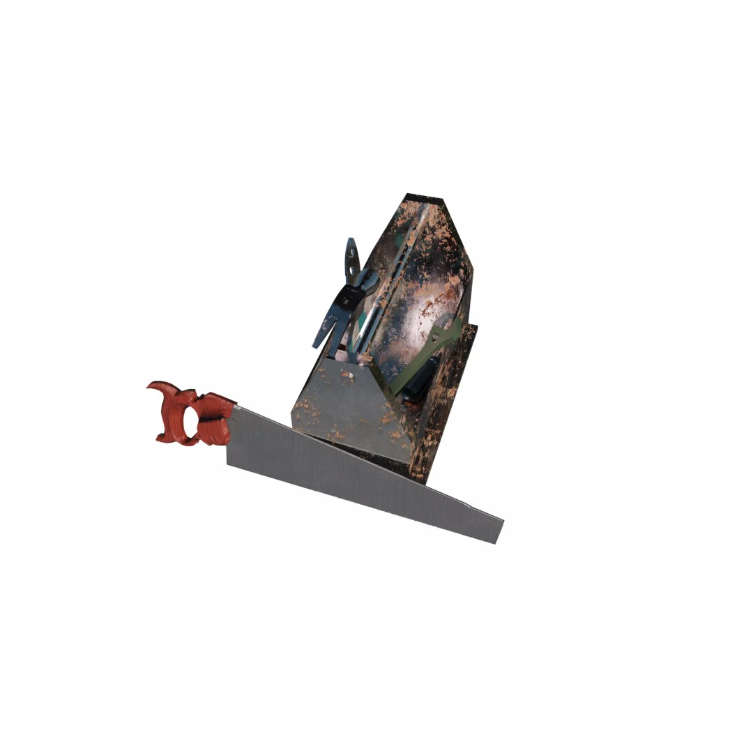 Tool Pack 3D Model – Low Poly Game Ready Tools with Toolbox - View 5