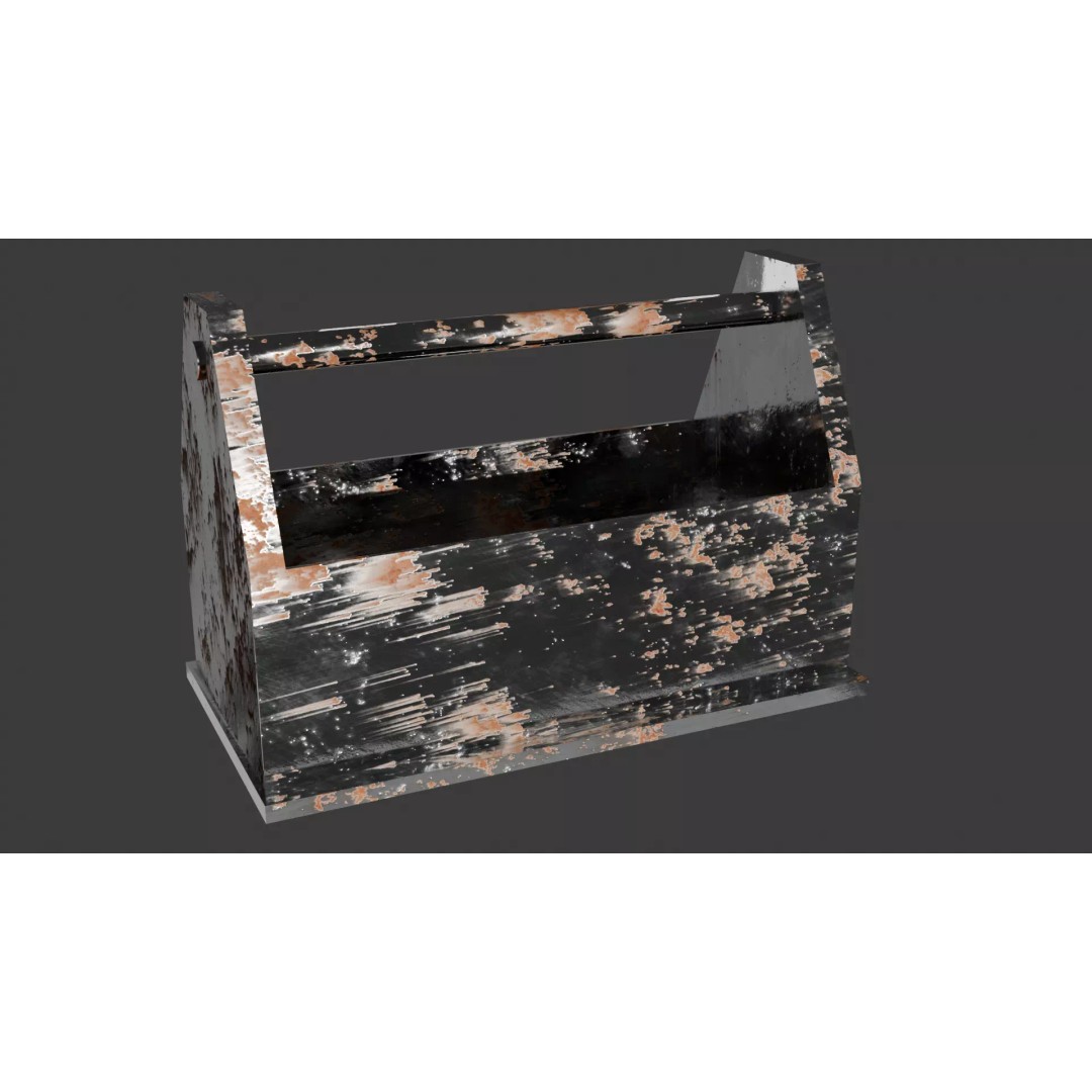 Tool Pack 3D Model – Low Poly Game Ready Tools with Toolbox - View 7