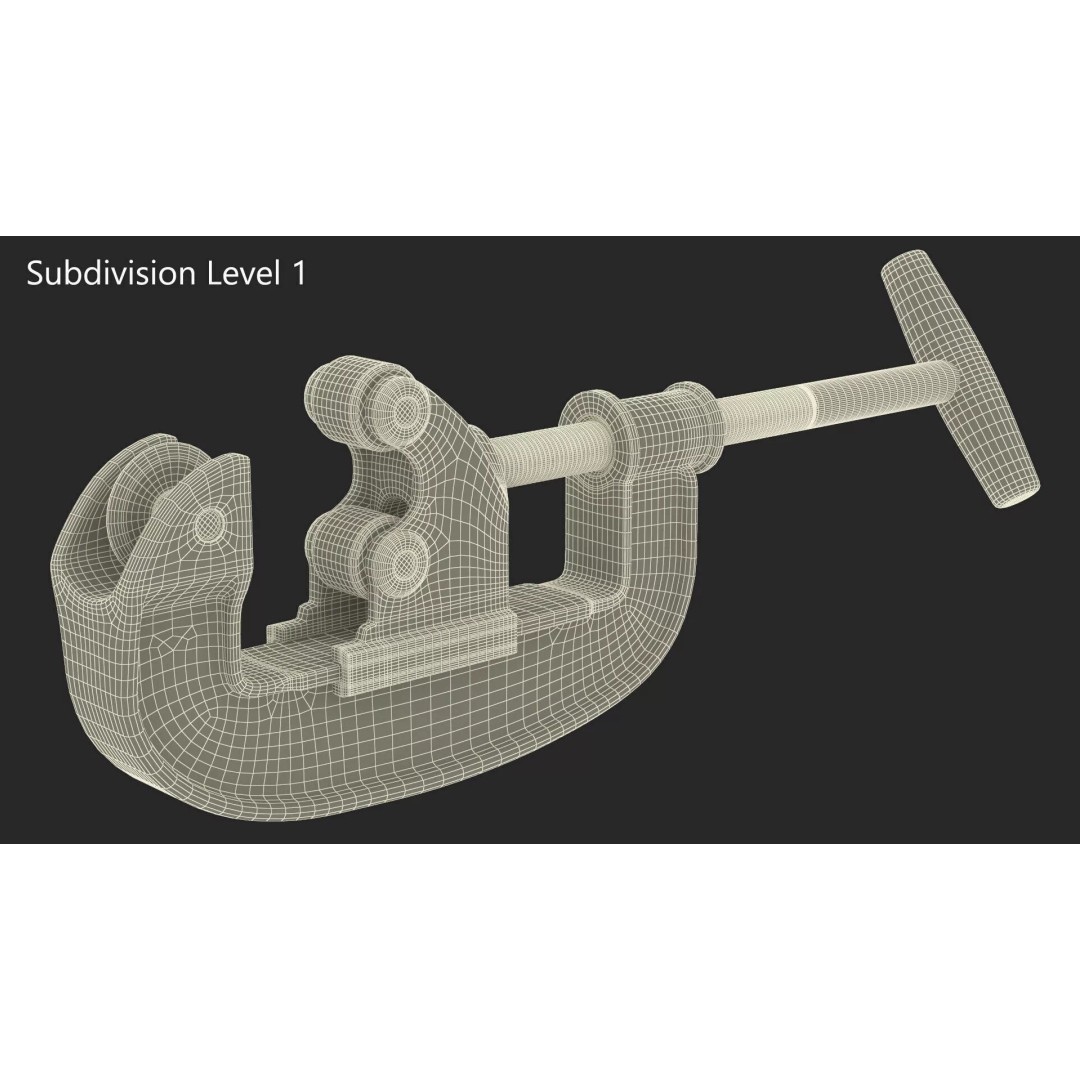 Industrial Tube Cutter 3D Model – High Quality PBR Asset, FBX - View 12