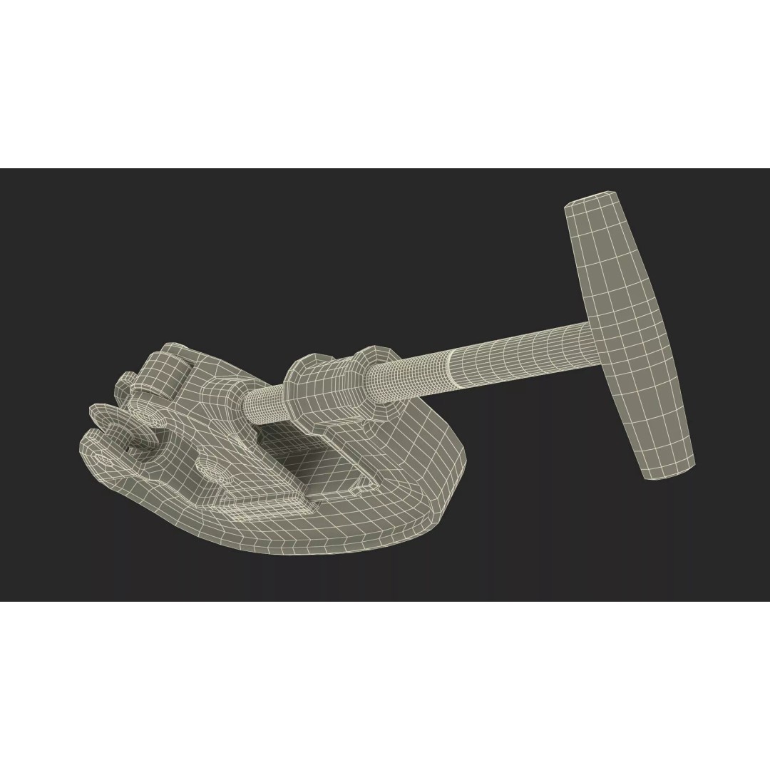 Industrial Tube Cutter 3D Model – High Quality PBR Asset, FBX - View 16