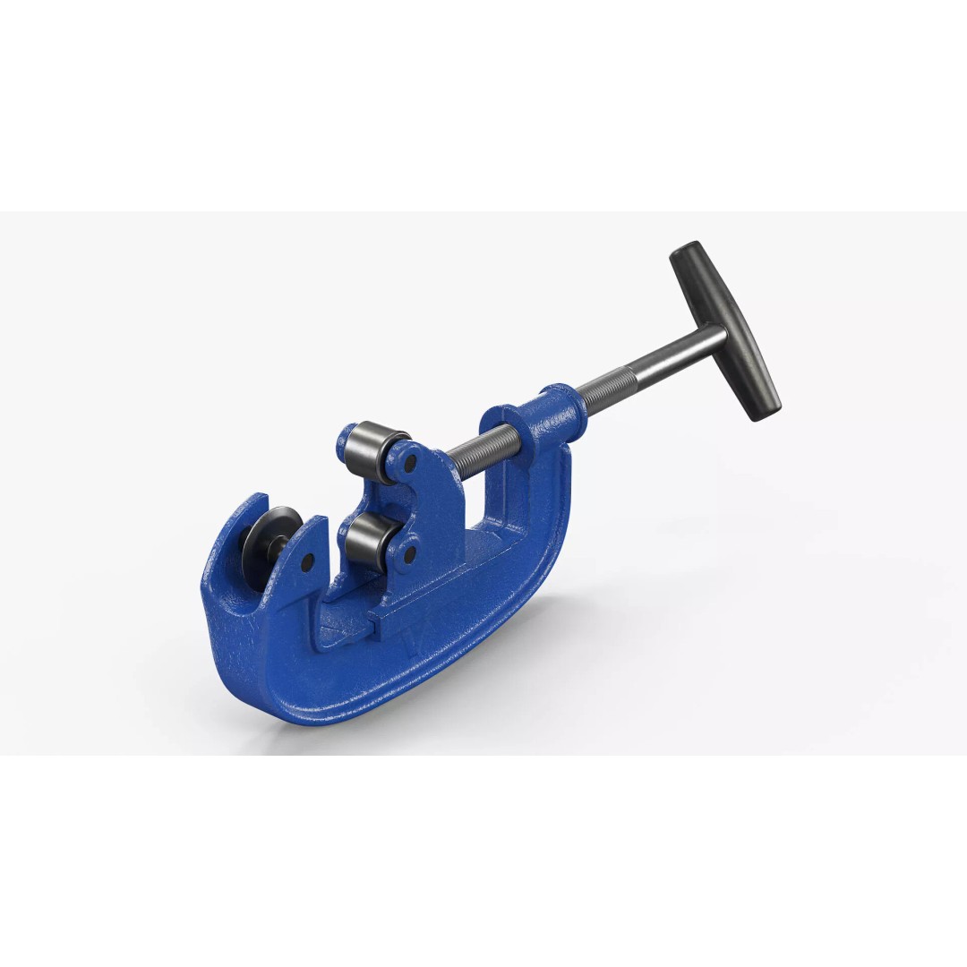 Industrial Tube Cutter 3D Model – High Quality PBR Asset, FBX - View 2