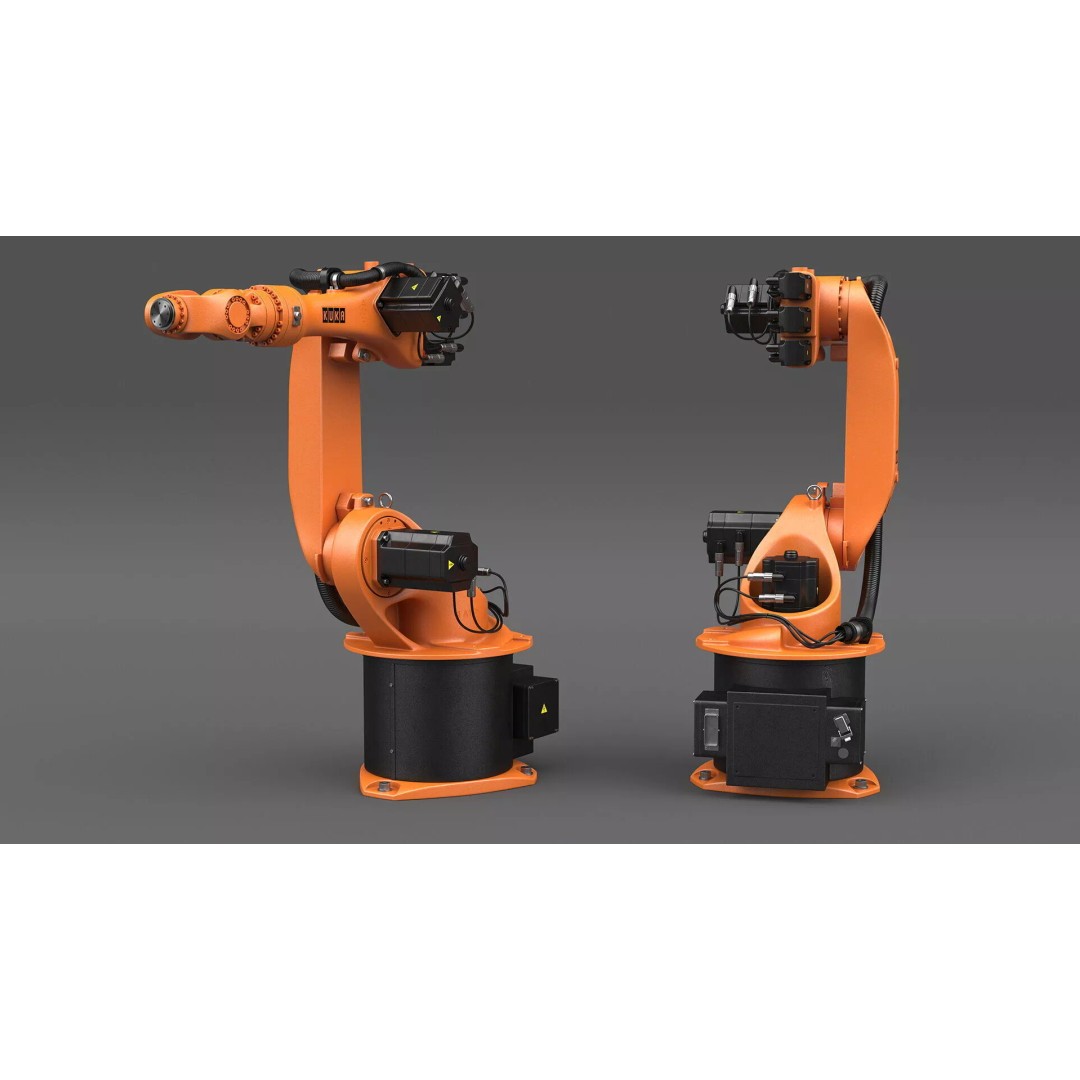 Kuka KR 16 3 3D Model – Rigged Industrial Robot Arm for Animation - View 12