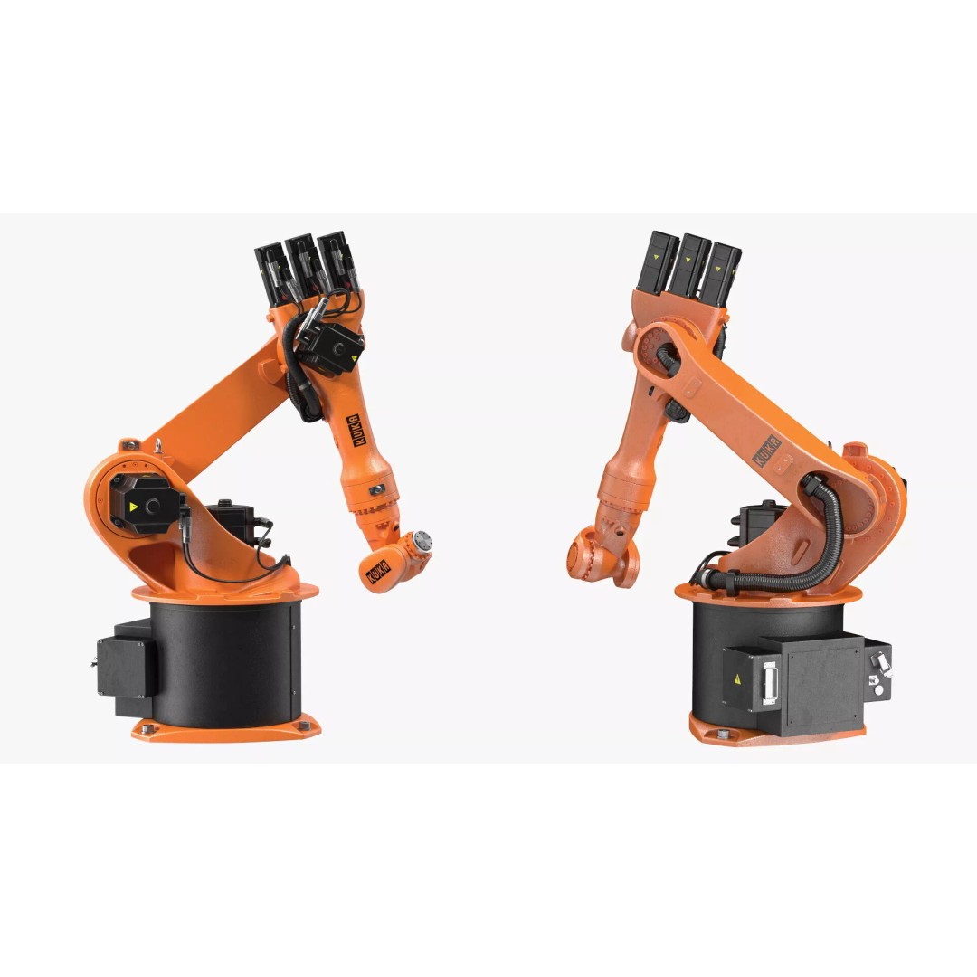 Kuka KR 16 3 3D Model – Rigged Industrial Robot Arm for Animation - View 15