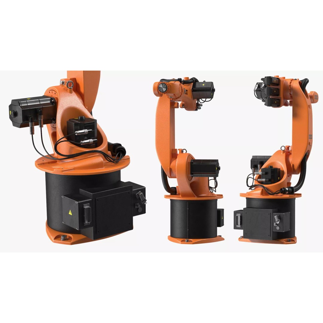 Kuka KR 16 3 3D Model – Rigged Industrial Robot Arm for Animation - View 17