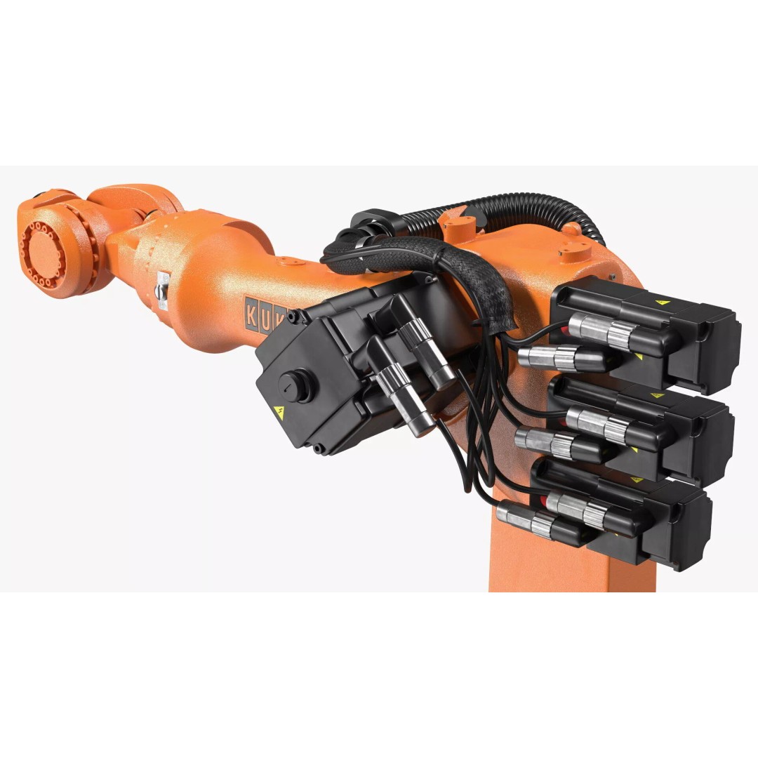 Kuka KR 16 3 3D Model – Rigged Industrial Robot Arm for Animation - View 21
