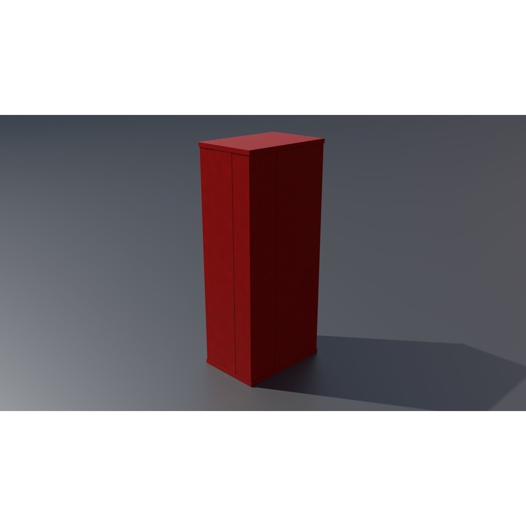 Workshop Closet and Bench 3D Model – PBR Industrial Assets, Blender - View 24