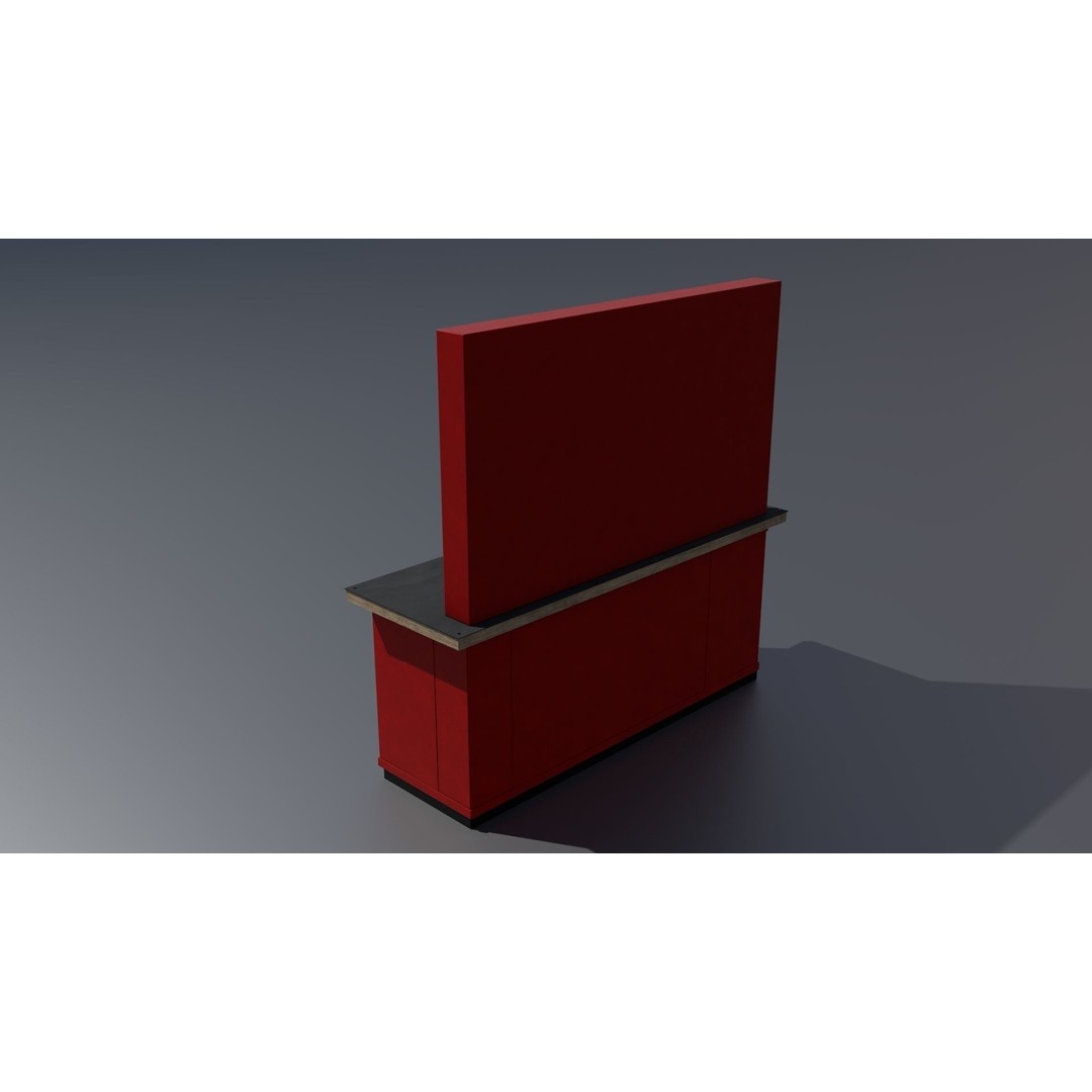 Workshop Closet and Bench 3D Model – PBR Industrial Assets, Blender - View 53