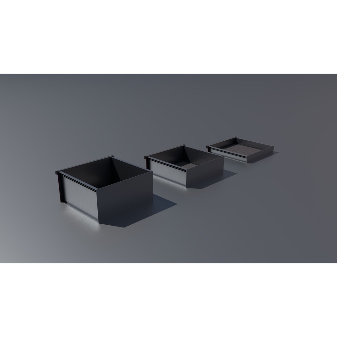 Workshop Closet and Bench 3D Model – PBR Industrial Assets, Blender - View 73