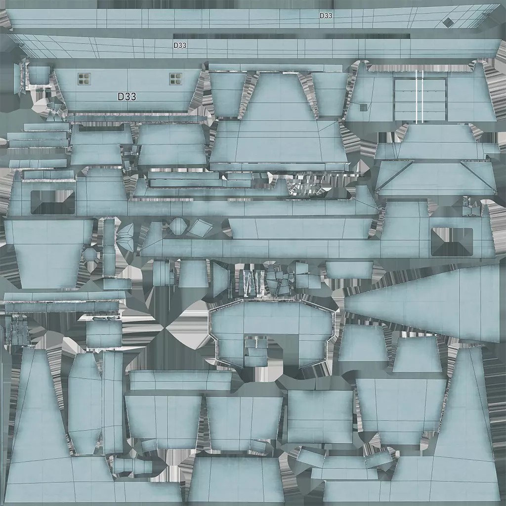 Type 45 Destroyer HMS Daring - Low-Poly Game-Ready 3D Model - View 13