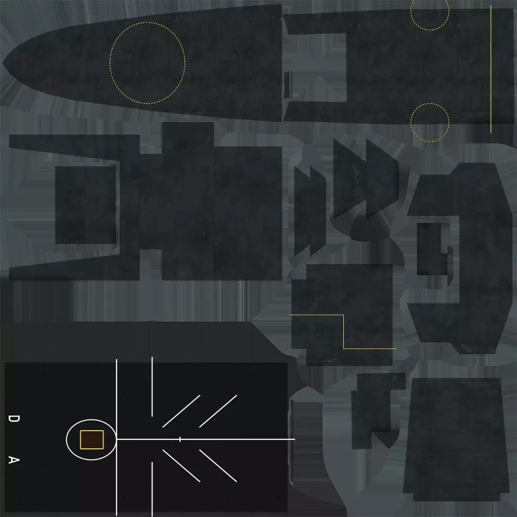 Type 45 Destroyer HMS Daring - Low-Poly Game-Ready 3D Model - View 14