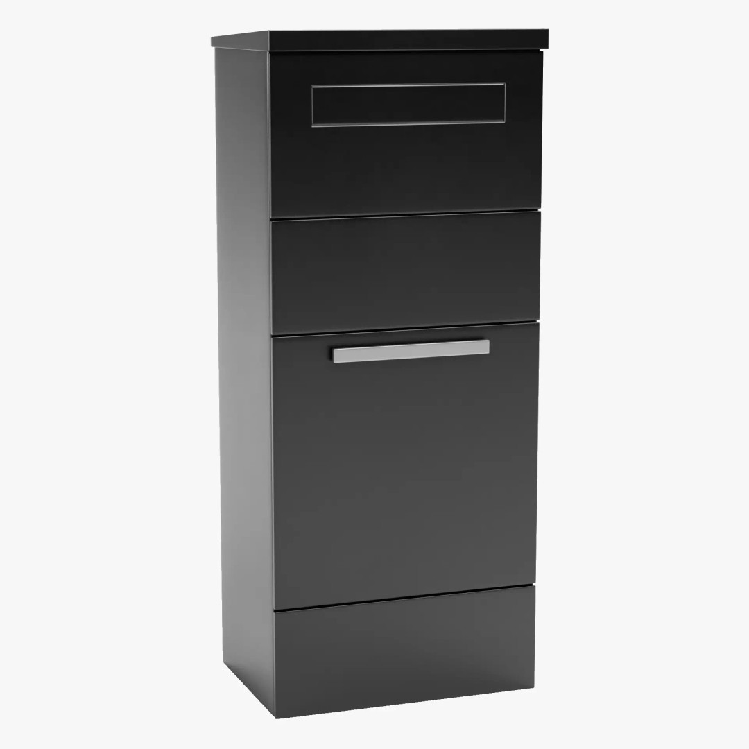 Mail Box 3D Model – Low Poly Freestanding Design, Blender & FBX