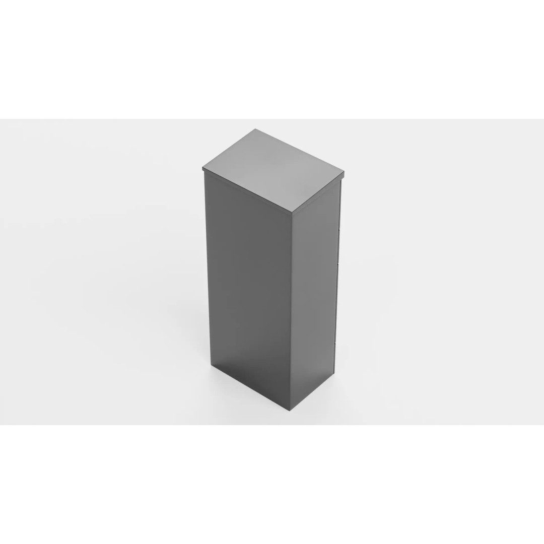 Mail Box 3D Model – Low Poly Freestanding Design, Blender & FBX - View 6
