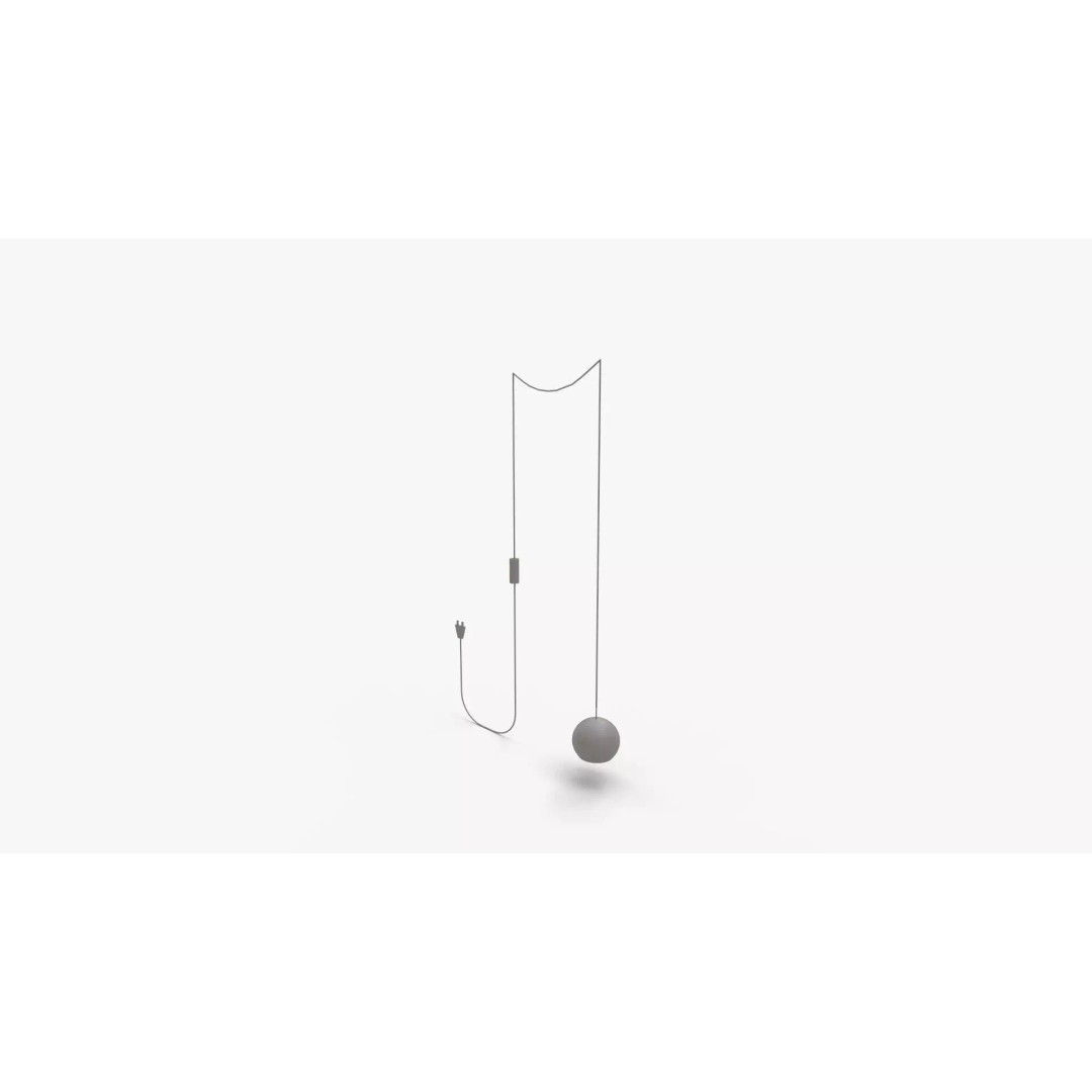 Elegant Baxter 3D Model – Contemporary Hanging Lamp, PBR Textures - View 12
